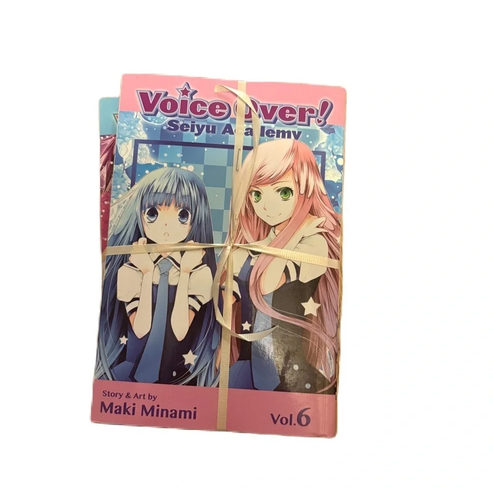 Manga Voice Over! Seiyu Academy Vol.6 7 8 9 Bundle Lot Book Anime